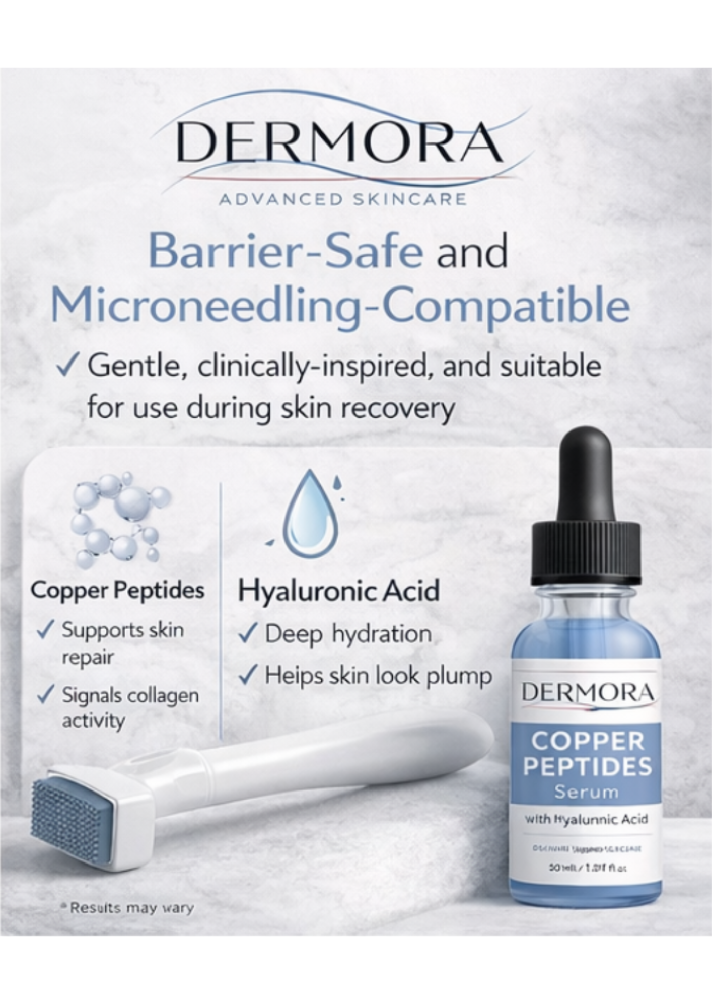 Dermora Copper Peptides Serum (GHKCU)